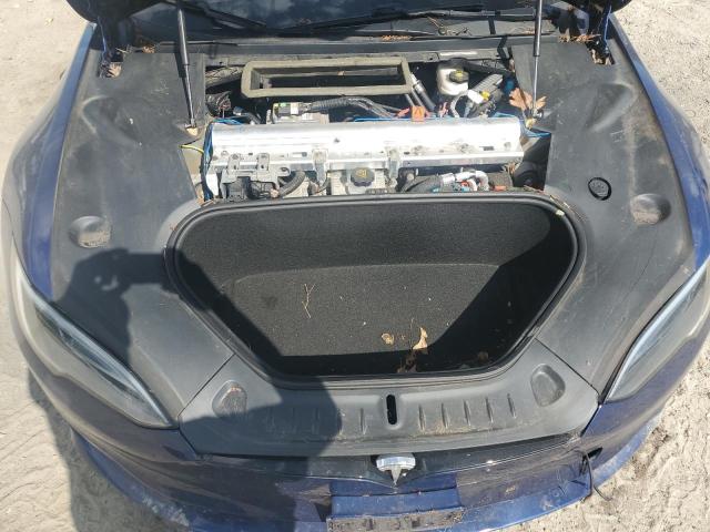5YJSA1E53PF500536 - 2023 TESLA MODEL S أزرق صورة 11
