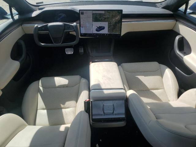 5YJSA1E53PF500536 - 2023 TESLA MODEL S أزرق صورة 8