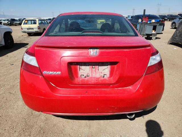 2HGFG12806H573355 - 2006 HONDA CIVIC EX RED photo 6