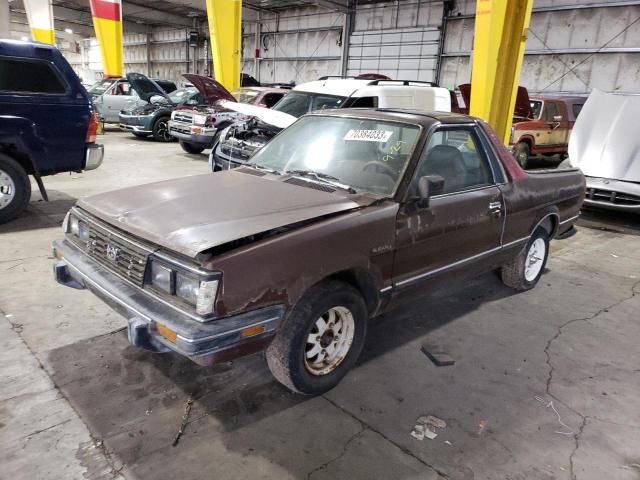 JF3AU53B8GE503174 - 1986 SUBARU BRAT GL BROWN photo 1