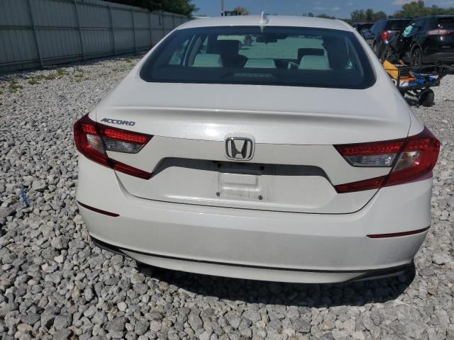 1HGCV1F12KA152381 - 2019 HONDA ACCORD LX WHITE photo 6