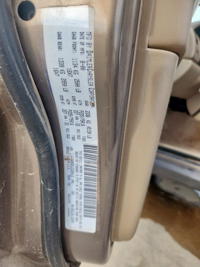 1J4GX48S91C535412 - 2001 JEEP GRAND CHER LAREDO 棕色 照片 13