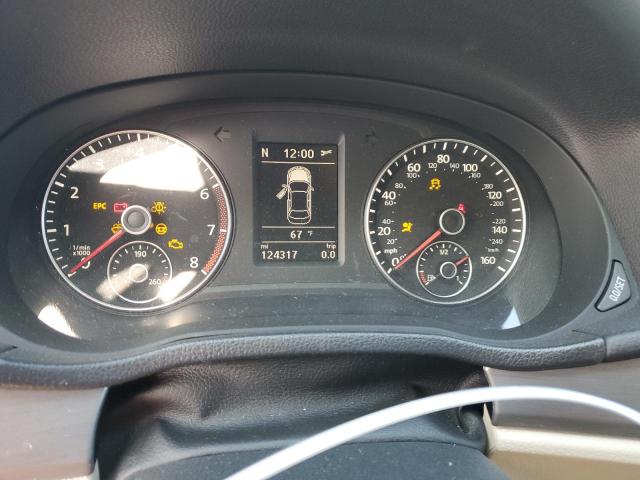 1VWBT7A34EC104429 - 2014 VOLKSWAGEN PASSAT SE BLACK photo 9