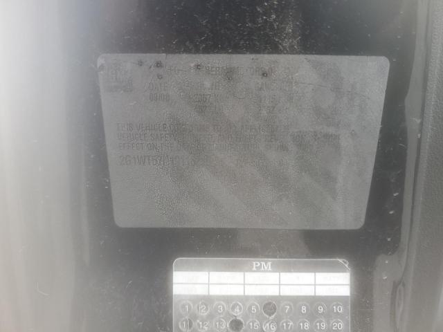 2G1WT57N191162164 - 2009 CHEVROLET IMPALA 1LT გრაფიტი ფოტო 12