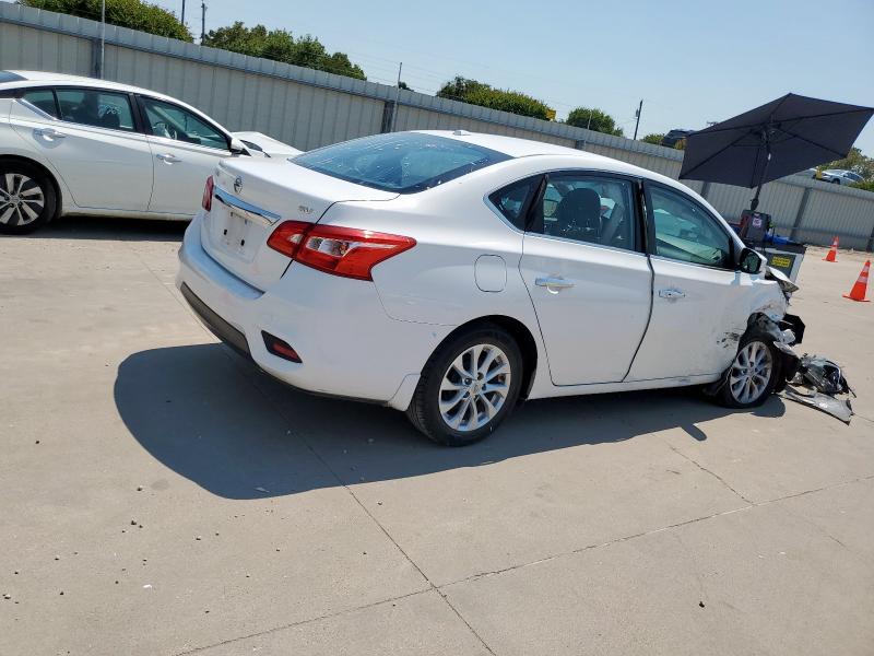 3N1AB7AP8JY295880 - 2018 NISSAN SENTRA S WHITE photo 3
