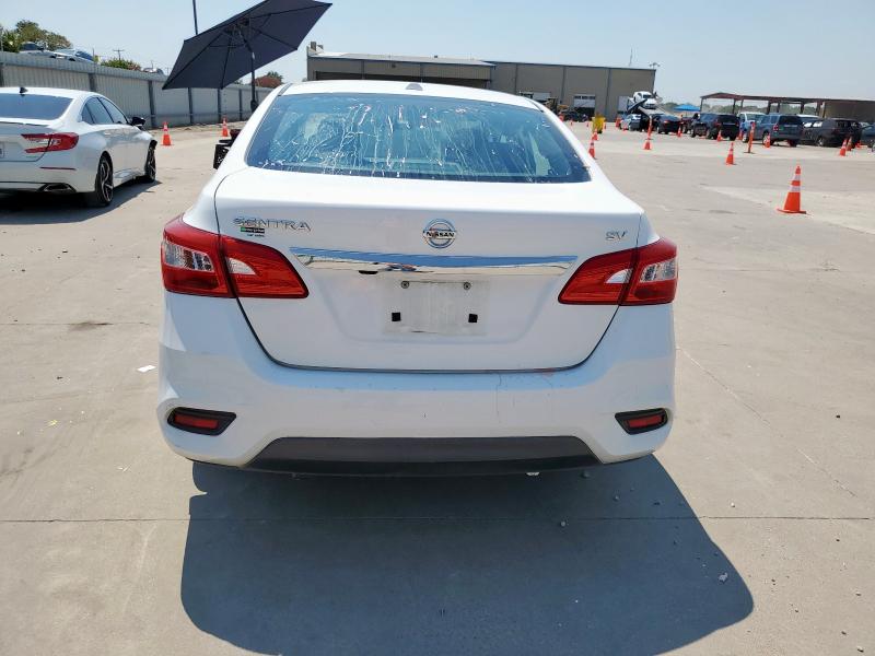 3N1AB7AP8JY295880 - 2018 NISSAN SENTRA S WHITE photo 6