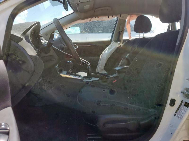 3N1AB7AP8JY295880 - 2018 NISSAN SENTRA S WHITE photo 7