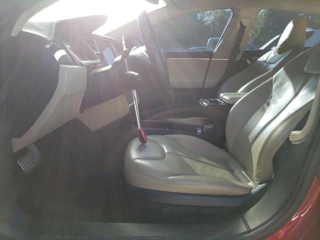5YJSA1CGXDFP23737 - 2013 TESLA MODEL S წითელი ფოტო 7