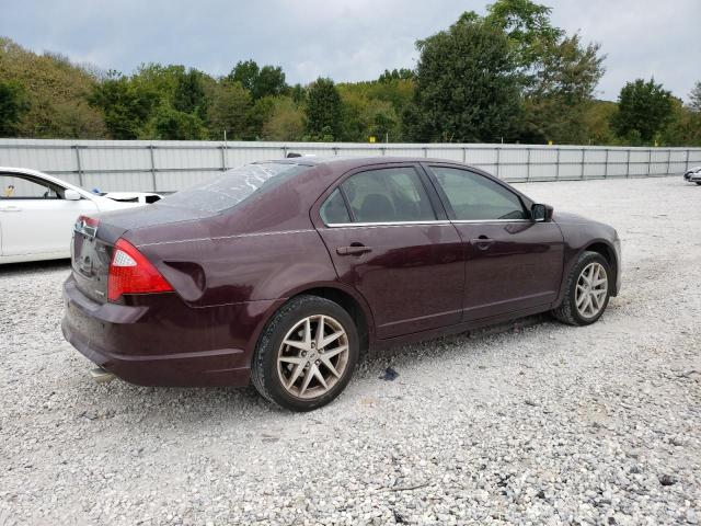 3FAHP0JG3BR241652 - 2011 FORD FUSION SEL BURGUNDY photo 3