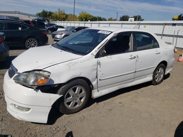 1NXBR32EX5Z368450 - 2005 TOYOTA COROLLA CE WHITE photo 1