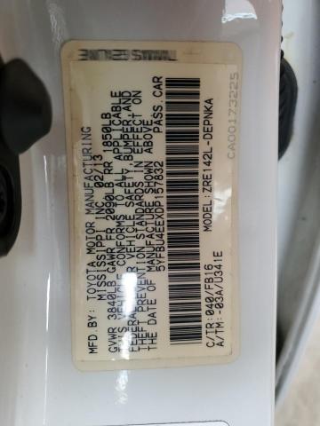 5YFBU4EEXDP157832 - 2013 TOYOTA COROLLA BASE 白色 照片 13