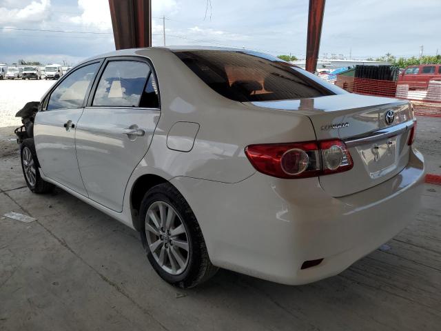 5YFBU4EEXDP157832 - 2013 TOYOTA COROLLA BASE 白色 照片 2