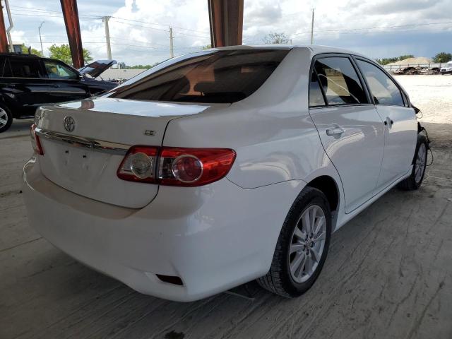 5YFBU4EEXDP157832 - 2013 TOYOTA COROLLA BASE 白色 照片 3