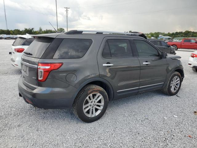1FM5K8D86FGC20835 - 2015 FORD EXPLORER XLT ნაცრისფერი ფოტო 3