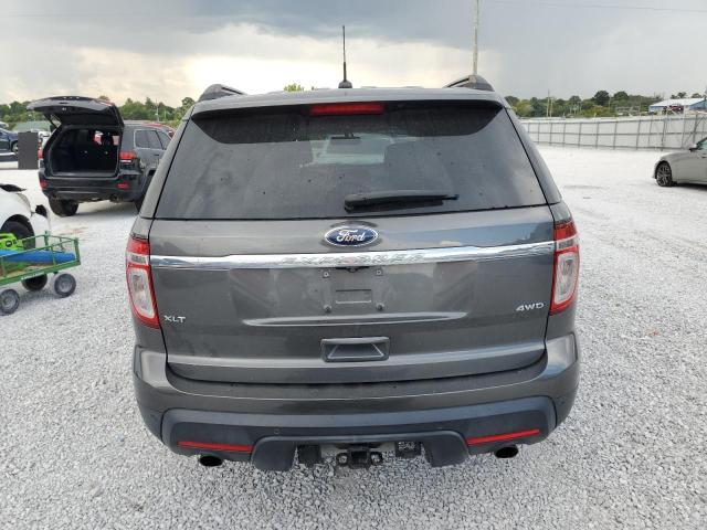 1FM5K8D86FGC20835 - 2015 FORD EXPLORER XLT ნაცრისფერი ფოტო 6