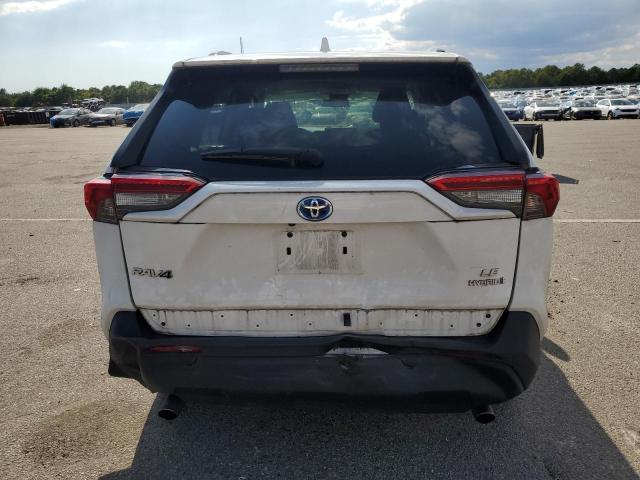 4T3MWRFV2MU018248 - 2021 TOYOTA RAV4 LE WHITE photo 6