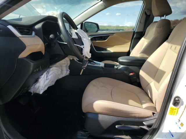 4T3MWRFV2MU018248 - 2021 TOYOTA RAV4 LE WHITE photo 7