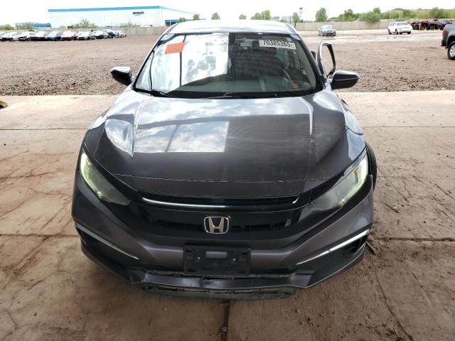 2HGFC2F67KH526957 - 2019 HONDA CIVIC LX GRAY photo 5