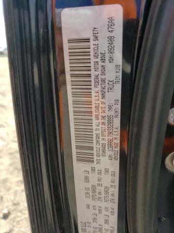 1C6RR6LT9KS528995 - 2019 RAM 1500 CLASS SLT შავი ფოტო 12