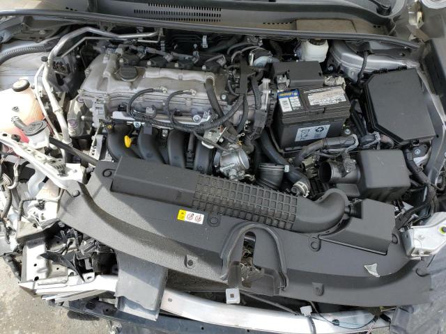 5YFEPMAE3NP325385 - 2022 TOYOTA COROLLA LE SILVER photo 11