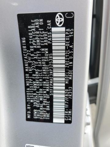 5YFEPMAE3NP325385 - 2022 TOYOTA COROLLA LE SILVER photo 13