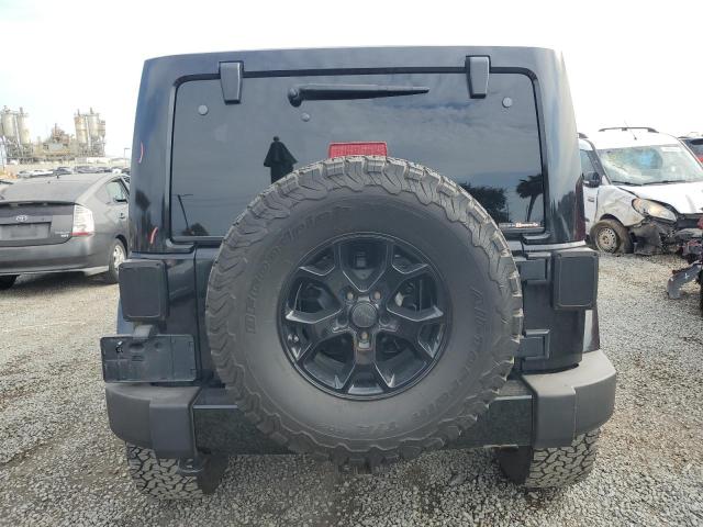 1C4HJWEG7DL550003 - 2013 JEEP WRANGLER U SAHARA أسود صورة 6