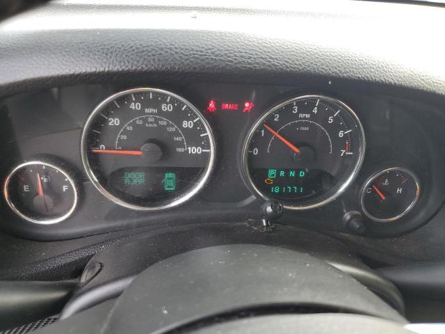 1C4HJWEG7DL550003 - 2013 JEEP WRANGLER U SAHARA أسود صورة 9