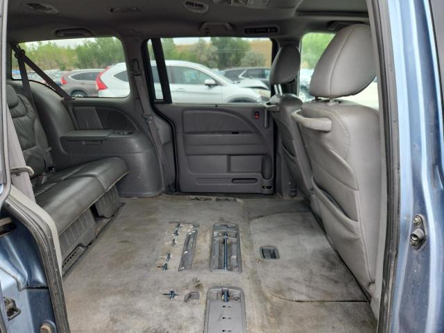 5FNRL3H72AB050533 - 2010 HONDA ODYSSEY EXL BLUE photo 11