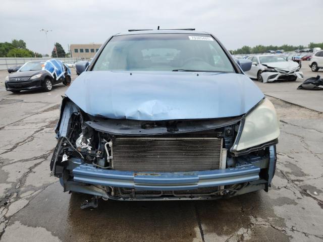 5FNRL3H72AB050533 - 2010 HONDA ODYSSEY EXL BLUE photo 5