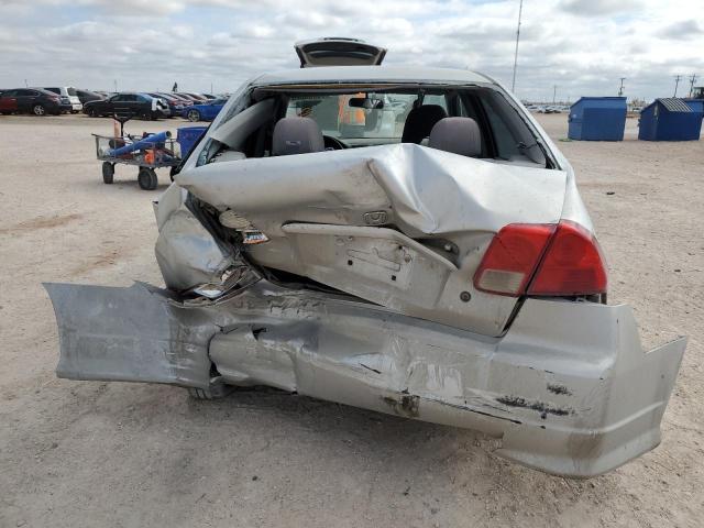 2HGES16385H560828 - 2005 HONDA CIVIC DX VP GRAY photo 6