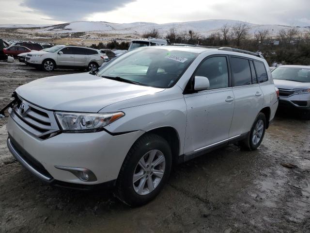 5TDBK3EH7CS094298 - 2012 TOYOTA HIGHLANDER BASE Ақ фото 1