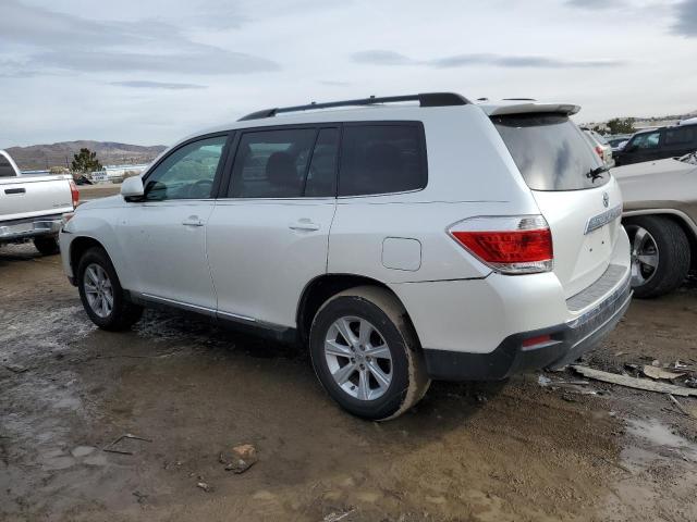5TDBK3EH7CS094298 - 2012 TOYOTA HIGHLANDER BASE Ақ фото 2