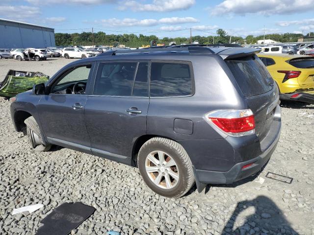 5TDBK3EH7CS135934 - 2012 TOYOTA HIGHLANDER BASE GRAY photo 2