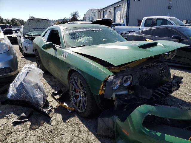 2C3CDZDJ1HH669219 - 2017 DODGE CHALLENGER SRT 392 GREEN photo 4