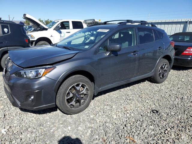 JF2GTAEC5LH204833 - 2020 SUBARU CROSSTREK PREMIUM GRAY photo 1