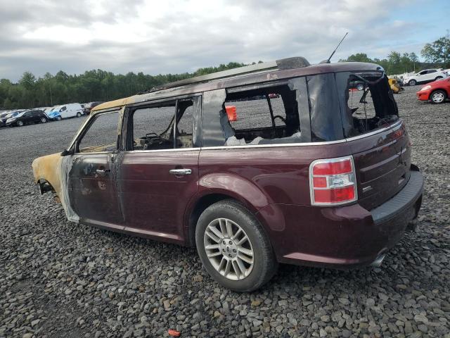 2FMHK6C85JBA03120 - 2018 FORD FLEX SEL Շագանակագույն լուսանկար 2