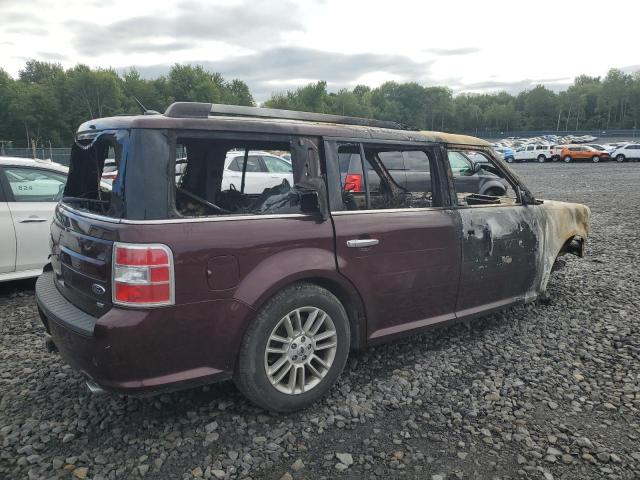 2FMHK6C85JBA03120 - 2018 FORD FLEX SEL Շագանակագույն լուսանկար 3