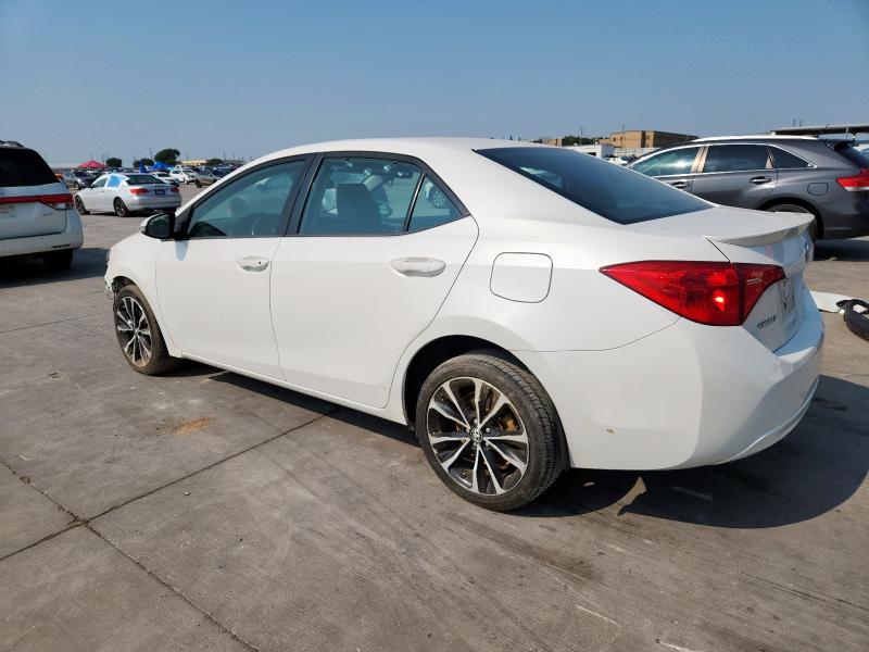 5YFBURHE4KP925794 - 2019 TOYOTA COROLLA L WHITE photo 2