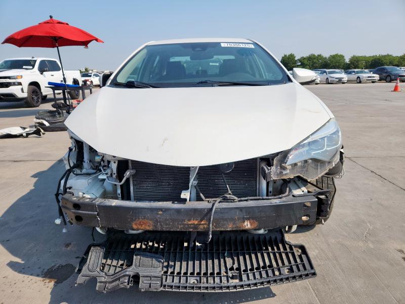 5YFBURHE4KP925794 - 2019 TOYOTA COROLLA L WHITE photo 5