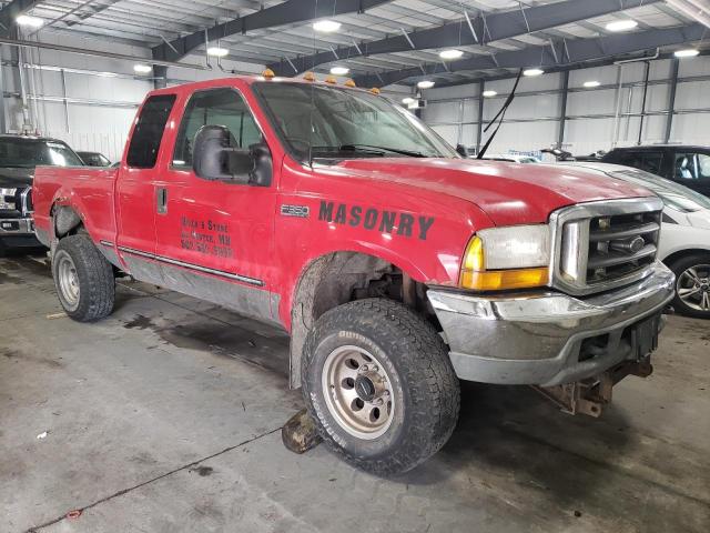 1FTSX31F0XEB47537 - 1999 FORD F350 SRW SUPER DUTY RED photo 4