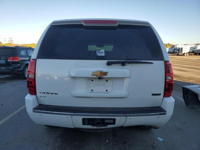 1GNUKCE05AR207784 - 2010 CHEVROLET TAHOE K1500 LTZ WHITE photo 6