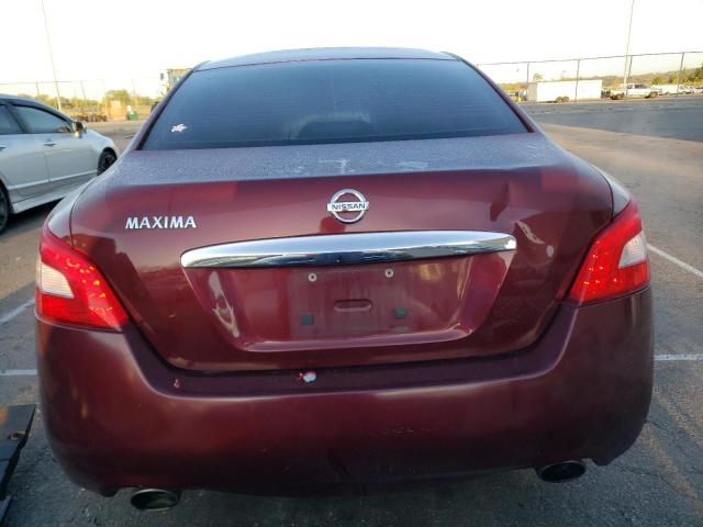 1N4AA5AP4BC828134 - 2011 NISSAN MAXIMA S BURGUNDY photo 6