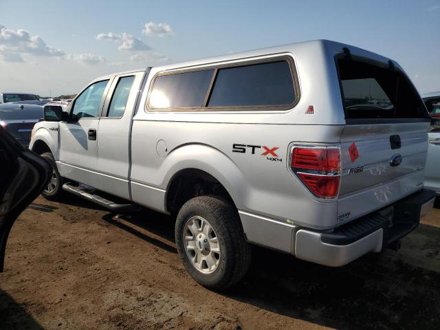 1FTEX1EM1DKE11310 - 2013 FORD F150 SUPER CAB SILVER photo 2