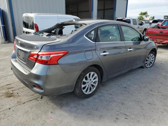 3N1AB7AP3KY362919 - 2019 NISSAN SENTRA S GRAY photo 3