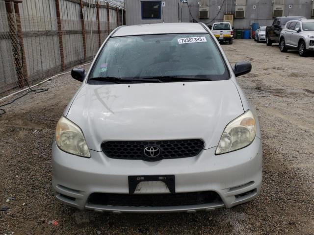 2T1KR32E73C027148 - 2003 TOYOTA COROLLA MA XR SILVER photo 5