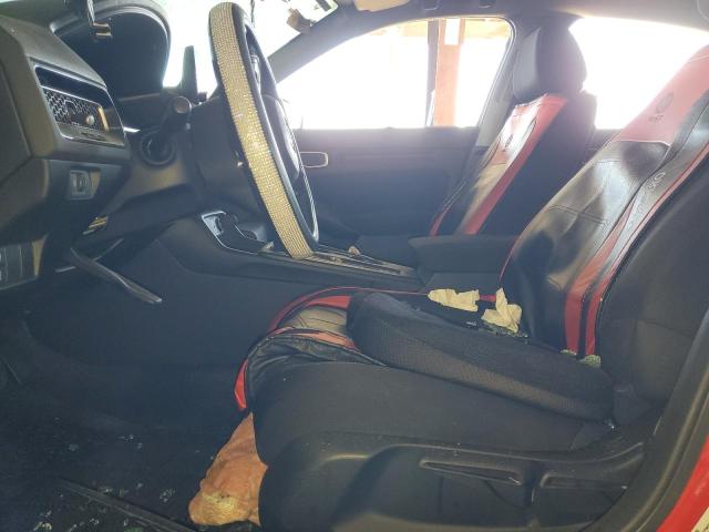 2HGFE2F20NH577194 - 2022 HONDA CIVIC LX RED photo 7