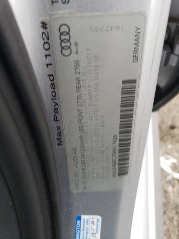 WAUHGBFC7GN017626 - 2016 AUDI A6 PRESTIGE ვერცხლისფერი ფოტო 12