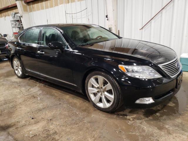 JTHDU46F485009130 - 2008 LEXUS LS 600HL BLACK photo 4