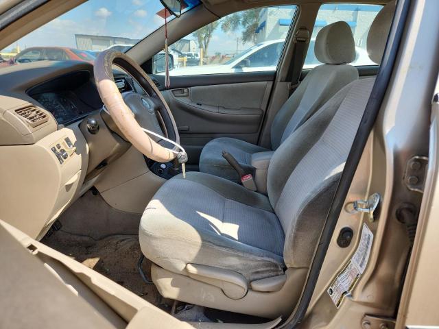 1NXBR32E15Z372676 - 2005 TOYOTA COROLLA CE TAN photo 7