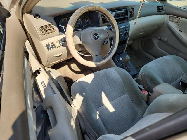 1NXBR32E15Z372676 - 2005 TOYOTA COROLLA CE TAN photo 8